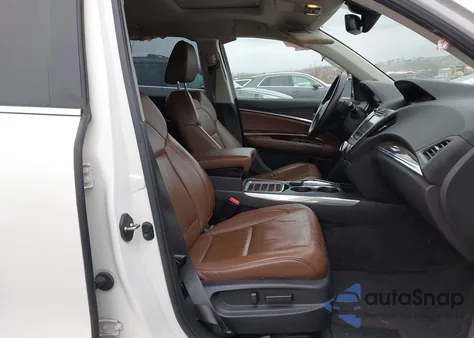 2017 Acura Mdx Technology Package from USA, damaged, VIN 5FRYD4H50HB021005